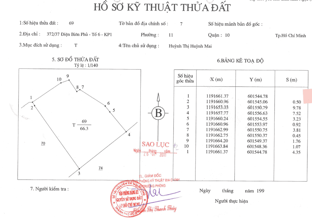 Trích đo bản đồ địa chính, vẽ bản đồ nhà đất